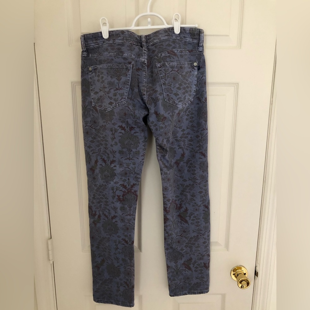 Floral Pilco Boyfriend slim Fit Jeans -Anthropologie y2k inspired - Picture 6 of 8